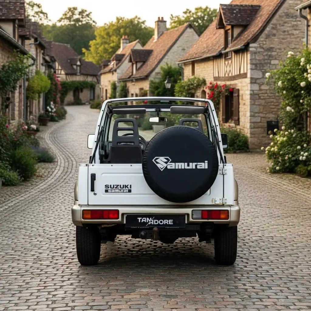 Samurai Spare Wheel Tire Cover